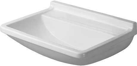 Duravit раковина медицинская strack 3 50х36 см, starck 3, 0307500000 цвет: белый