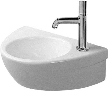 Duravit раковина подвесная 43х38см, starck 2, 0761380008 цвет: белый