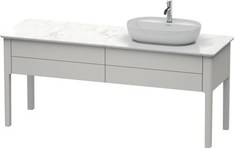 Duravit тумба напольная под столешницу скандинавский, luv, lu9563r3939 цвет: скандинавский белый