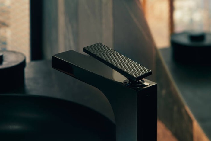 AXOR смеситель для раковины, однорычажный, Citterio, полированный черный хром арт. 39081330