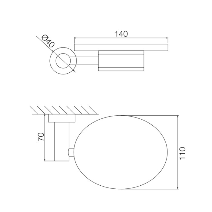 Fima Carlo Frattini мыльница стекляная, подвесная, accessori, золото арт. f6003/2or