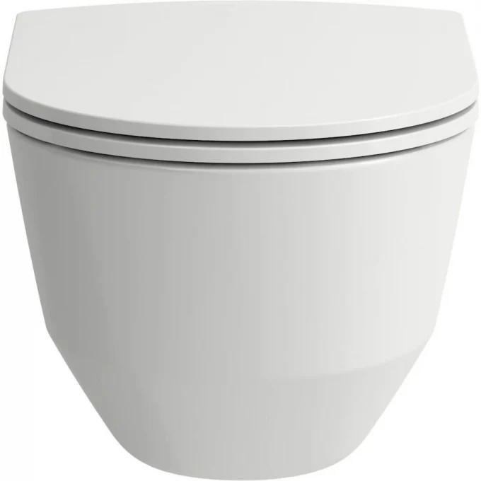 LAUFEN унитаз подвесной безободковый, с тонким сиденьем softclose, PRO RIMLESS SOFTCLOSE - 8.6695.7.000.000.1