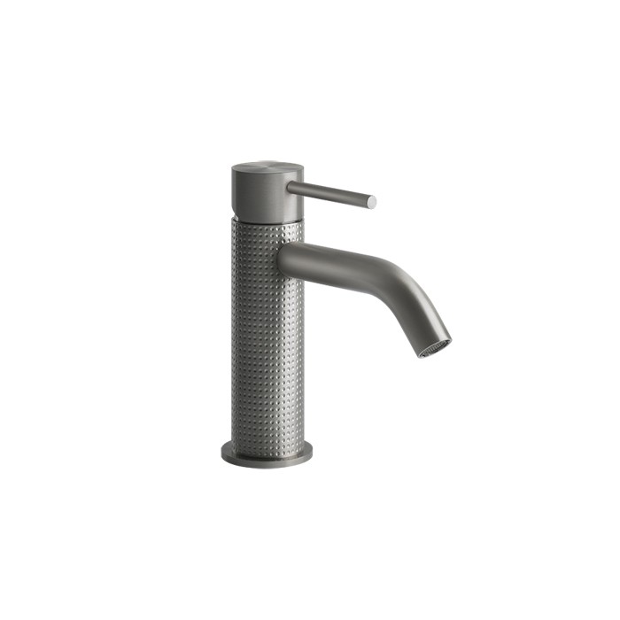 Gessi Смеситель для раковины, без донного клапана, Cesello, 54402#239 цвет: шлифованная сталь