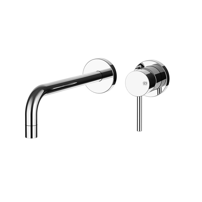 Gessi Смеситель для раковины, встраиваемый, излив: 22.5см., Emporio Via tortona, 44825#031 цвет: хром