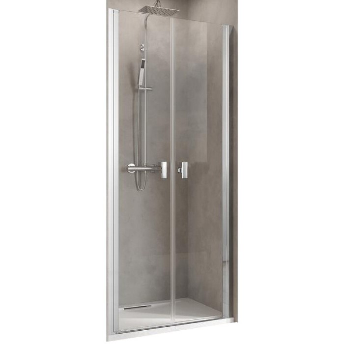 Radaway душевая дверь dwd i 80 профиль хром стекло прозрачное, Nes - 10027080-01-01