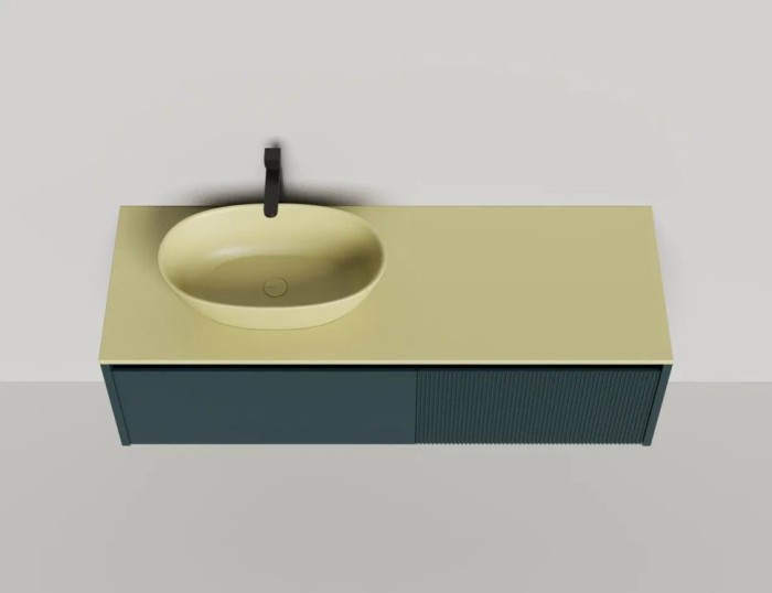 Salini подвесная тумба 1400, domino, 27d214 цвет: коричневый