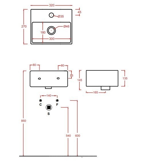 ArtCeram раковина для ванной комнаты, qul006 01 00 quadro mini цвет: белый глянцевый