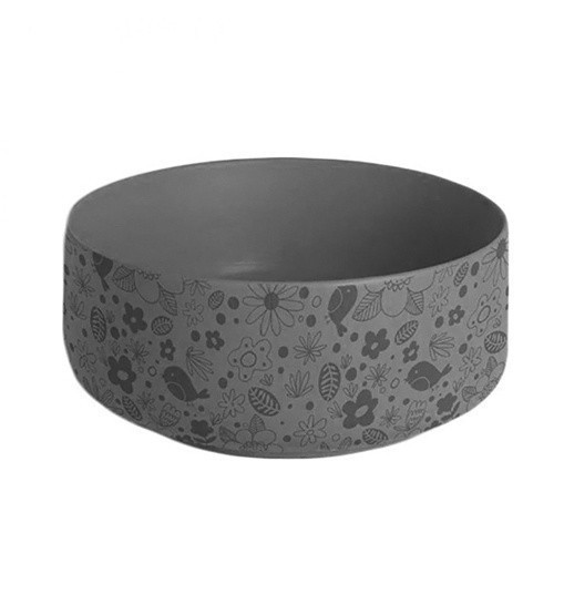 ArtCeram раковина (накладная), col001 15 87 cognac цвет: серый матовый