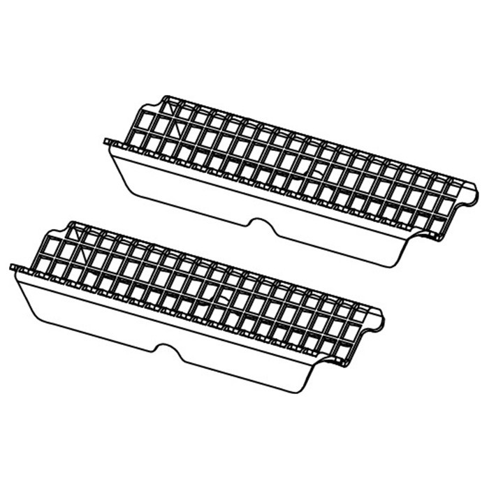 TECE решетка для волос из нержавеющей стали для монтажа в душевой профиль, drainprofile - 674002