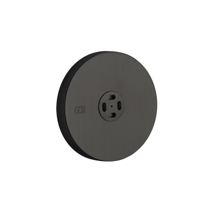 Gessi Форсунка боковая, с распылителем, Body Jets, 32977#707 цвет: black metal brushed pvd