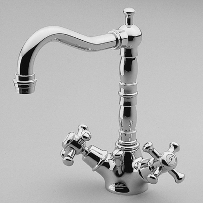 Zucchetti смеситель для раковины на 1 отверстие, delfi, хром арт. z46318.8008