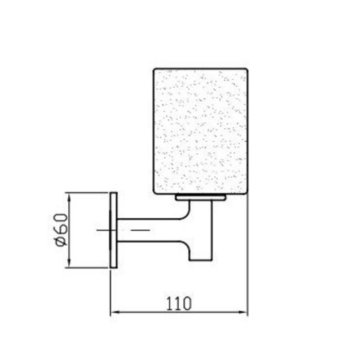 Zucchetti стакан для зубных щеток, подвесной, pan, хром/белый арт. zac613