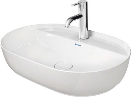 Duravit раковина встраиваемая сверху 60х40см, luv, 0380600000 цвет: белый