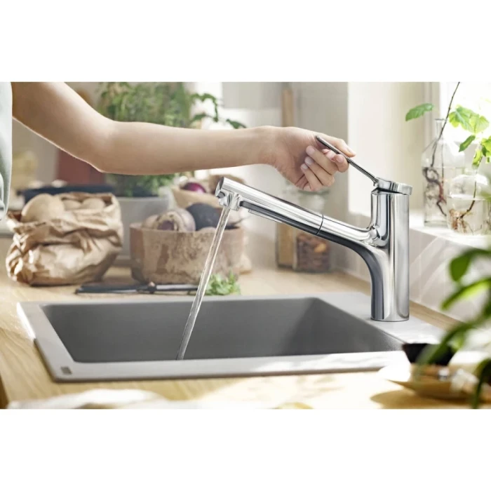 Hansgrohe смеситель для кухни, Zesis M33, хром арт. 74810000