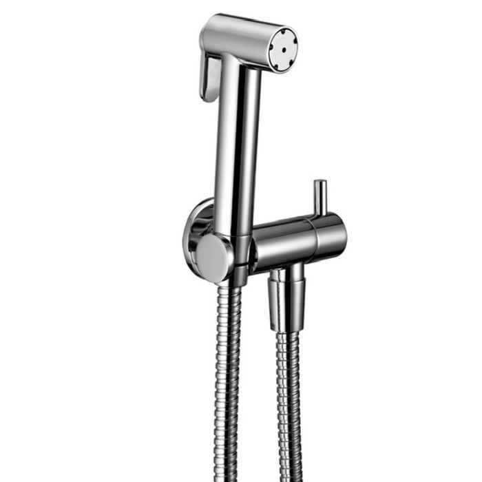 Cisal гидроершик - комплект с запорным вентилем a300790021 shower cisal, цвет: хром