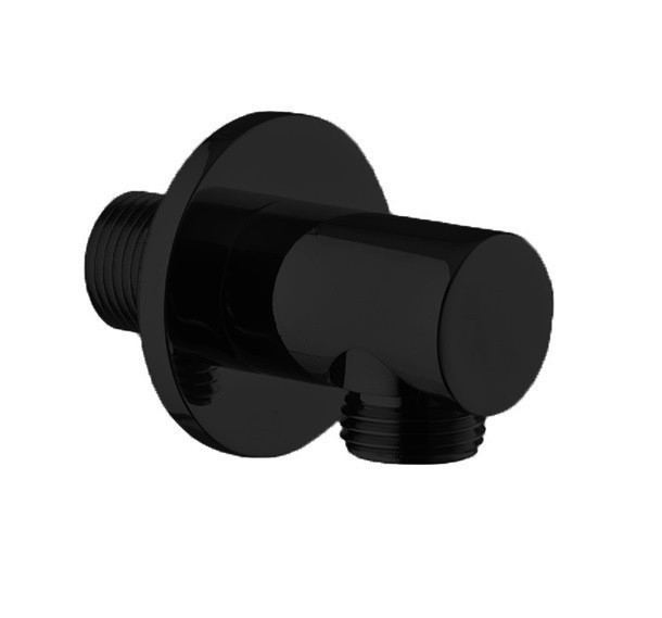 Cisal шланговое подключение ds01733040 shower cisal, цвет: чёрный матовый