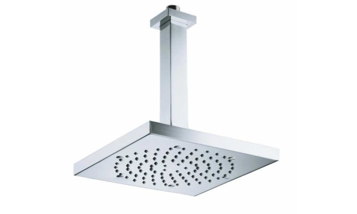 Bossini верхний душ скронштейном, cube, хром арт. h61720g.030