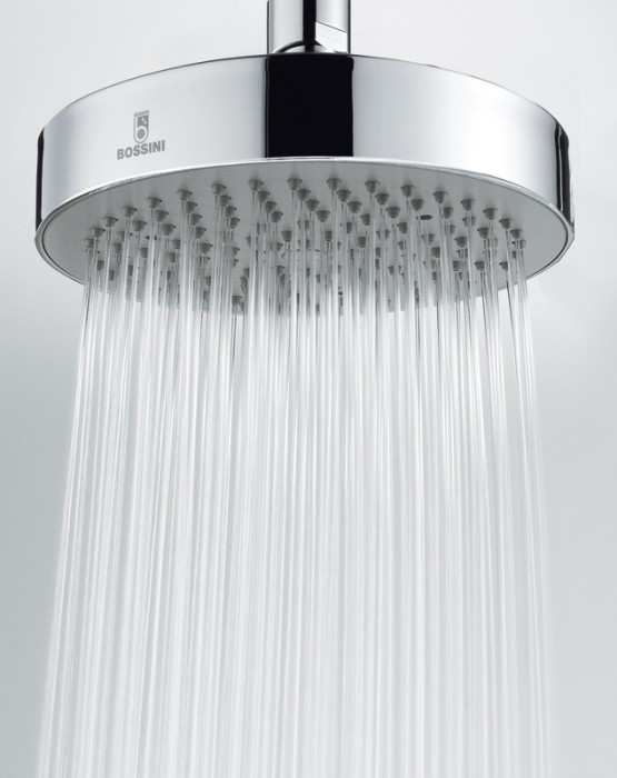 Bossini верхний душ 1 режим с кронштейном, dinamic, хром арт. h19166g.030