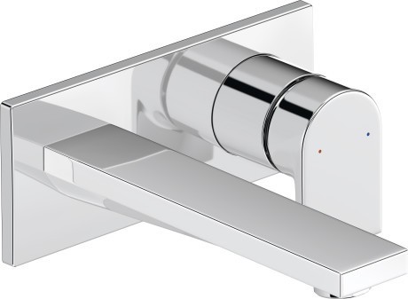 Duravit смеситель однорычажный для раковины с переливом, длина излива 171 мм, tulum, tu1070004010 цвет: хром