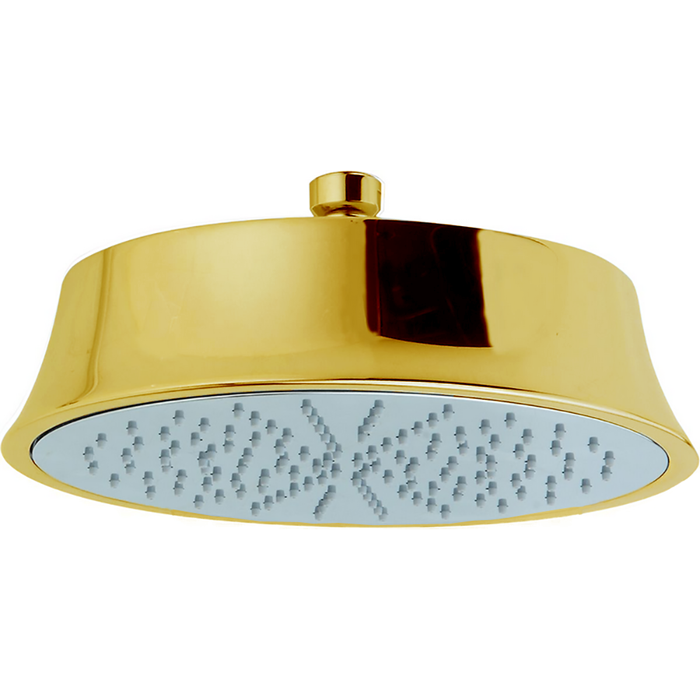 Cisal верхний душ d=220мм, без держателя ds01620024 cherie, цвет: золото