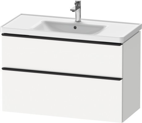 Duravit тумба подвесная под раковину 984 мм х 452 мм, d-neo, de435601818 цвет: gres pietra grey opaco