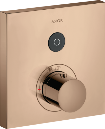 AXOR термостат для душа, ShowerSelect, красное золото арт. 36714300