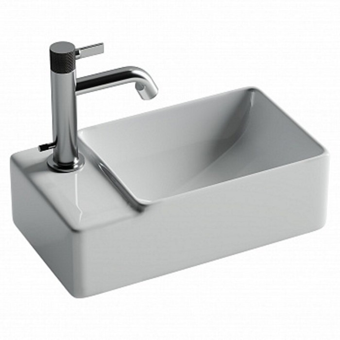 Ceramicanova раковина подвесная element, cn5046 цвет: белый