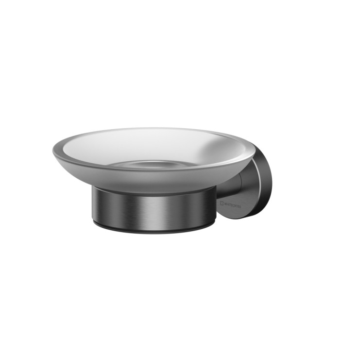 Мыльница подвесная, Whitecross Ergo gunmetal, оружейная сталь арт. ER2220GM