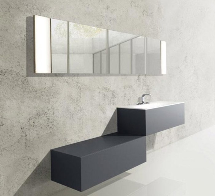 Keuco модуль нижнего шкафа для встройки снизу, с одним выдвижным ящиком, edition 11, черный арт. 31313 570000