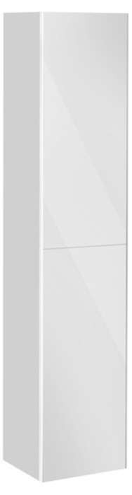 Keuco высокий шкаф-пенал с корзиной 350x1670x335 мм 1 дверь петли слева, royal reflex, арт. 34031 210001