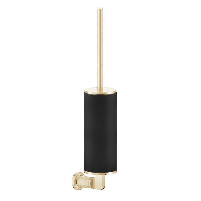 Gessi Ершик для туалета, напольный, Inciso, 58520#246 цвет: золото/черный