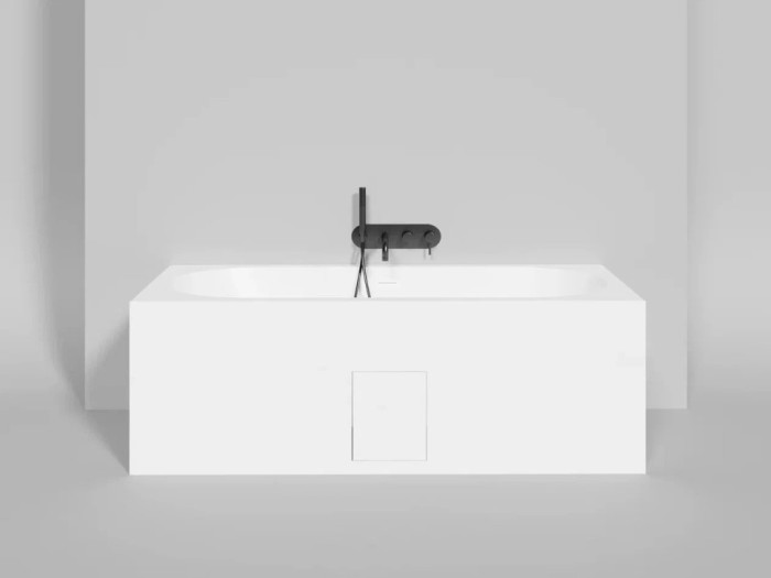 Salini ванна встраиваемая 170x75, ornella, 103523m цвет: матовый белый