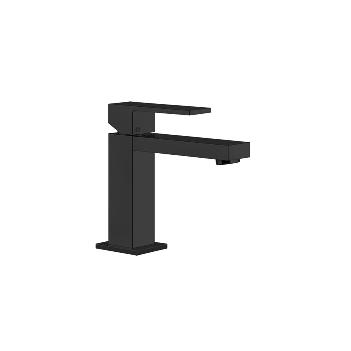 Gessi Смеситель для раковины на 1 отверстие, без донного клапана, Rettangolo, 20002#299 цвет: black xl
