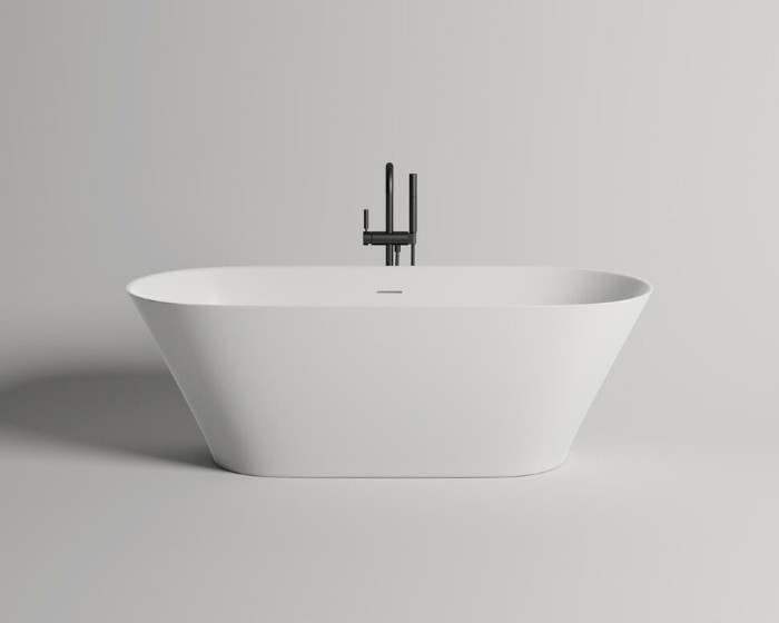 Salini ванна отдельностоящая 179x81,5, mona, 102921mrh цвет: матовый белый