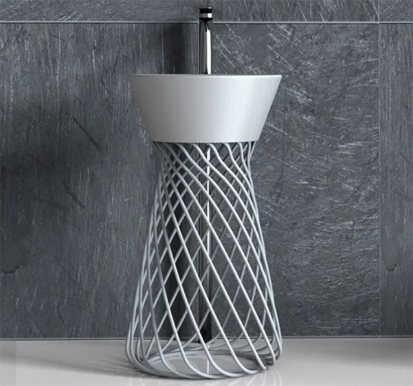 ArtCeram консоль под раковину, aca045 01 00 wire цвет: белый глянцевый