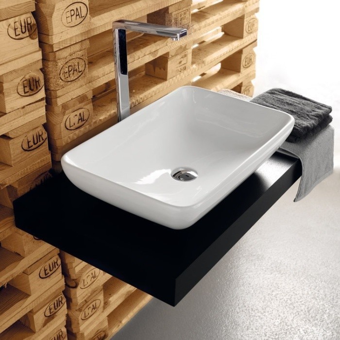 ArtCeram раковина (накладная), tal001 01 00 tai цвет: белый глянцевый