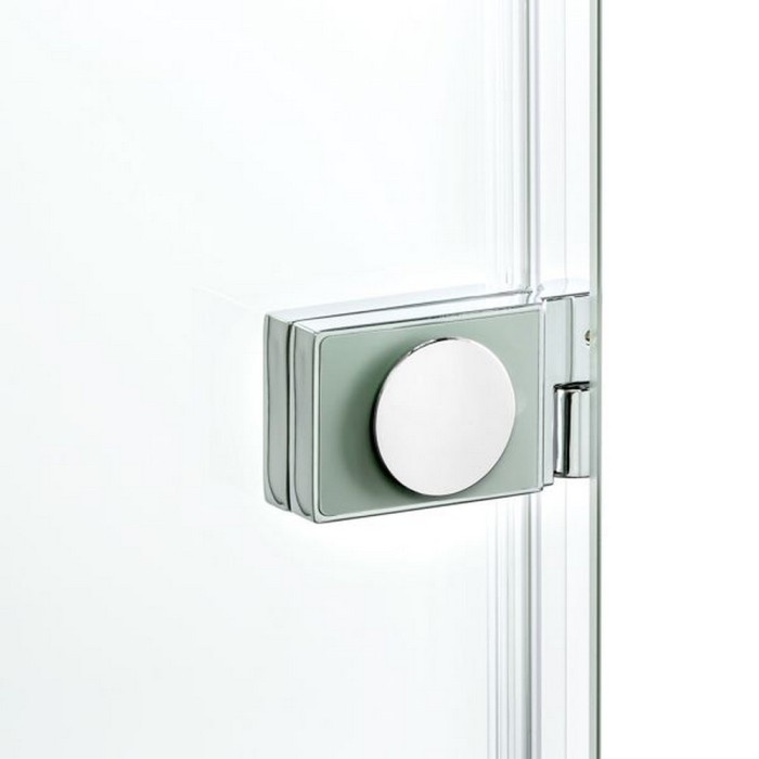 Шторка для ванны 100x140 l, New trendy New soleo chrome, хром арт. P-0028