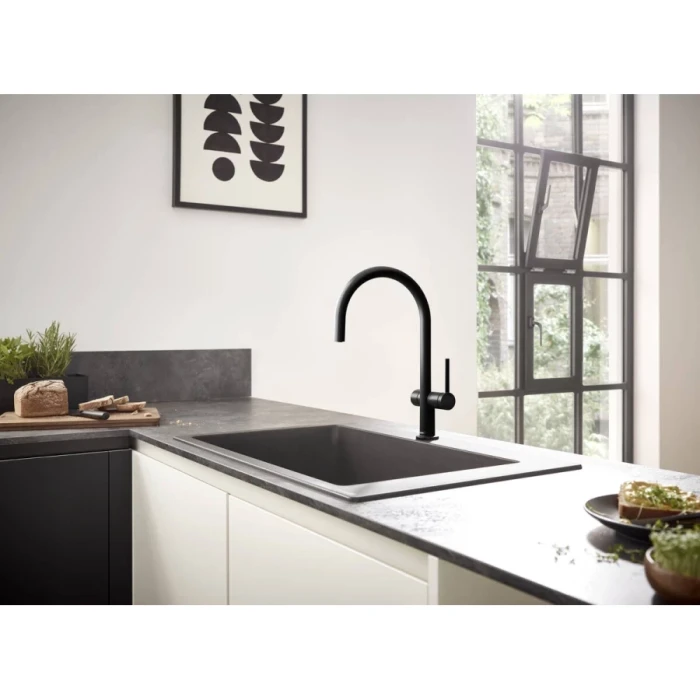 Hansgrohe смеситель для кухни, Talis M54, черный арт. 72805670