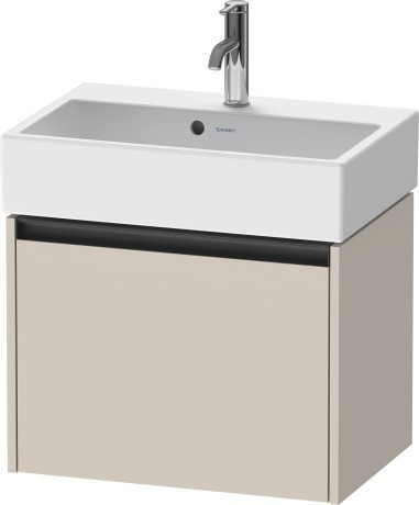 Duravit тумба подвесная под раковину 390 мм х 584 мм х 440 мм, ketho.2, k25073083830000 цвет: серо-коричневый суперматовый