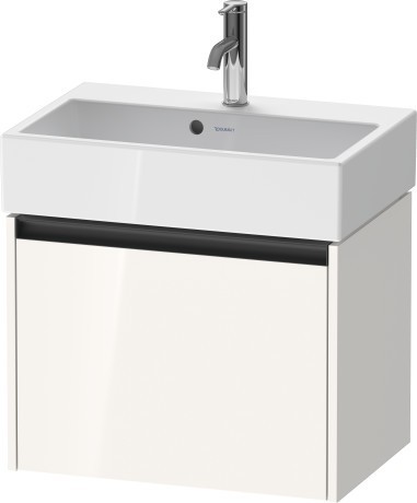Duravit тумба подвесная под раковину 390 мм х 584 мм х 440 мм, ketho.2, k25073022220000 цвет: белый глянцевый