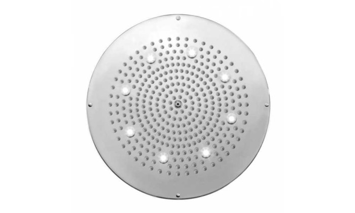 Bossini верхний душ с led подсветкой, oki, хром арт. h37454.030