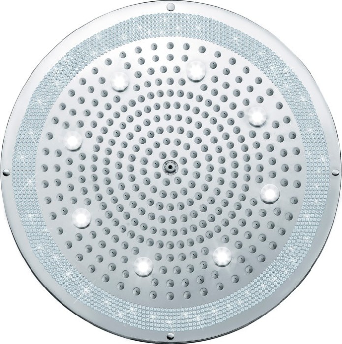 Bossini верхний душ с led подсветкой, oki, хром арт. h37454.030