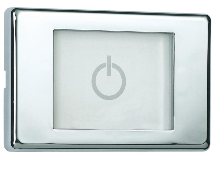 Bossini верхний душ с led подсветкой, oki, хром арт. h37454.030