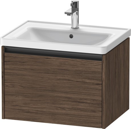 Duravit тумба подвесная под раковину 455 мм х 634 мм х 440 мм, ketho.2, k25082021210000 цвет: орех темный