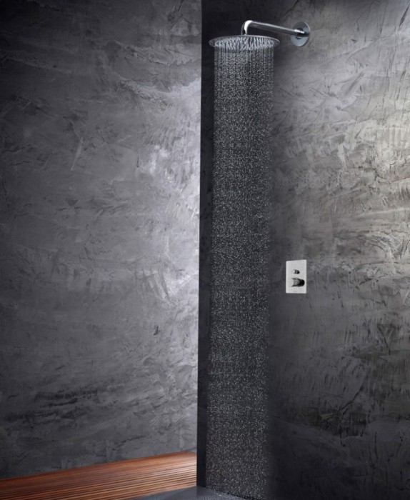 Bossini верхний душ c кронштейном, paris, хром арт. h77601i.030