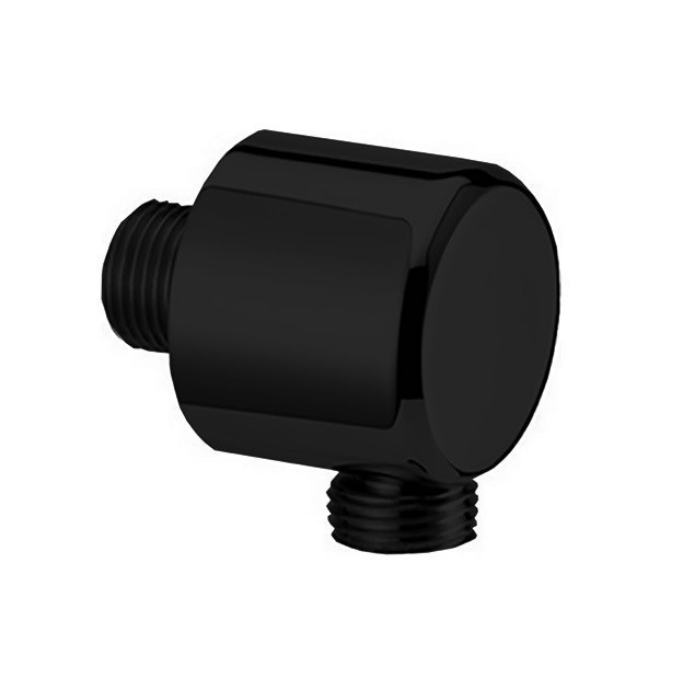 Cisal шланговое подключение ds01732040 shower cisal, цвет: чёрный матовый