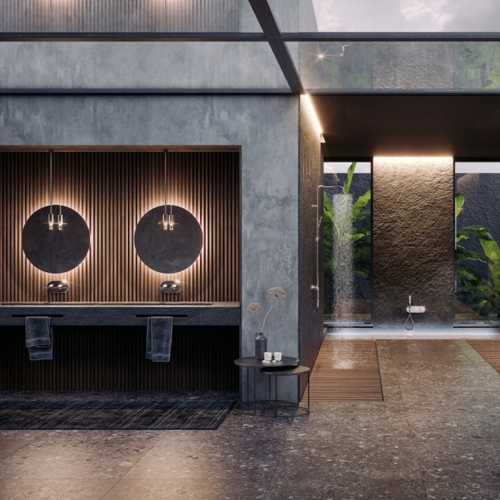 Bossini смеситель для раковины без донного клапана, apice, черный арт. z00549.073