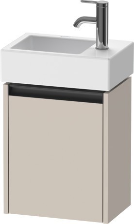 Duravit тумба подвесная под раковину 238 мм х 364 мм х 440 мм, ketho.2, k25071r83830000 цвет: серо-коричневый суперматовый