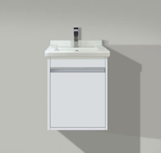 Duravit тумба подвесная под раковину правая, с одной дверцей, ketho, 6662 18 r цвет: gres pietra grey opaco