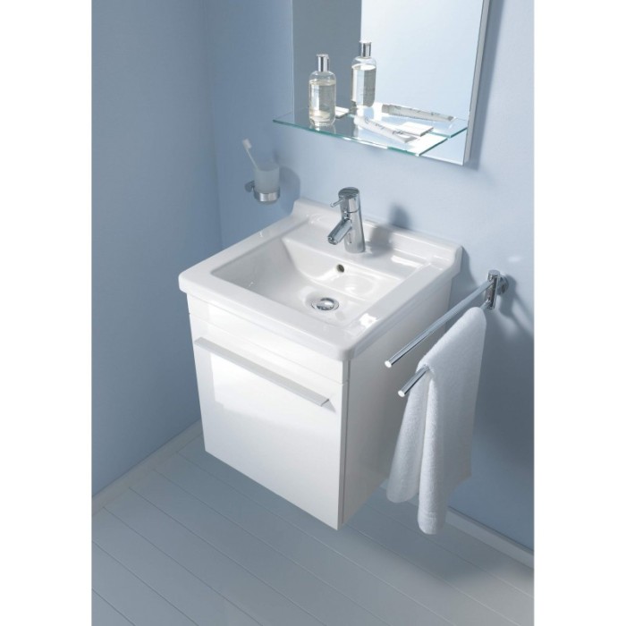 Duravit тумба подвесная под раковину правая, с одной дверцей, ketho, 6662 18 r цвет: gres pietra grey opaco